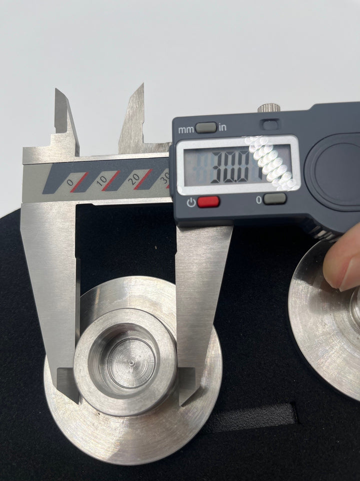 Griff Edelstahl rund schraubbar 30mm