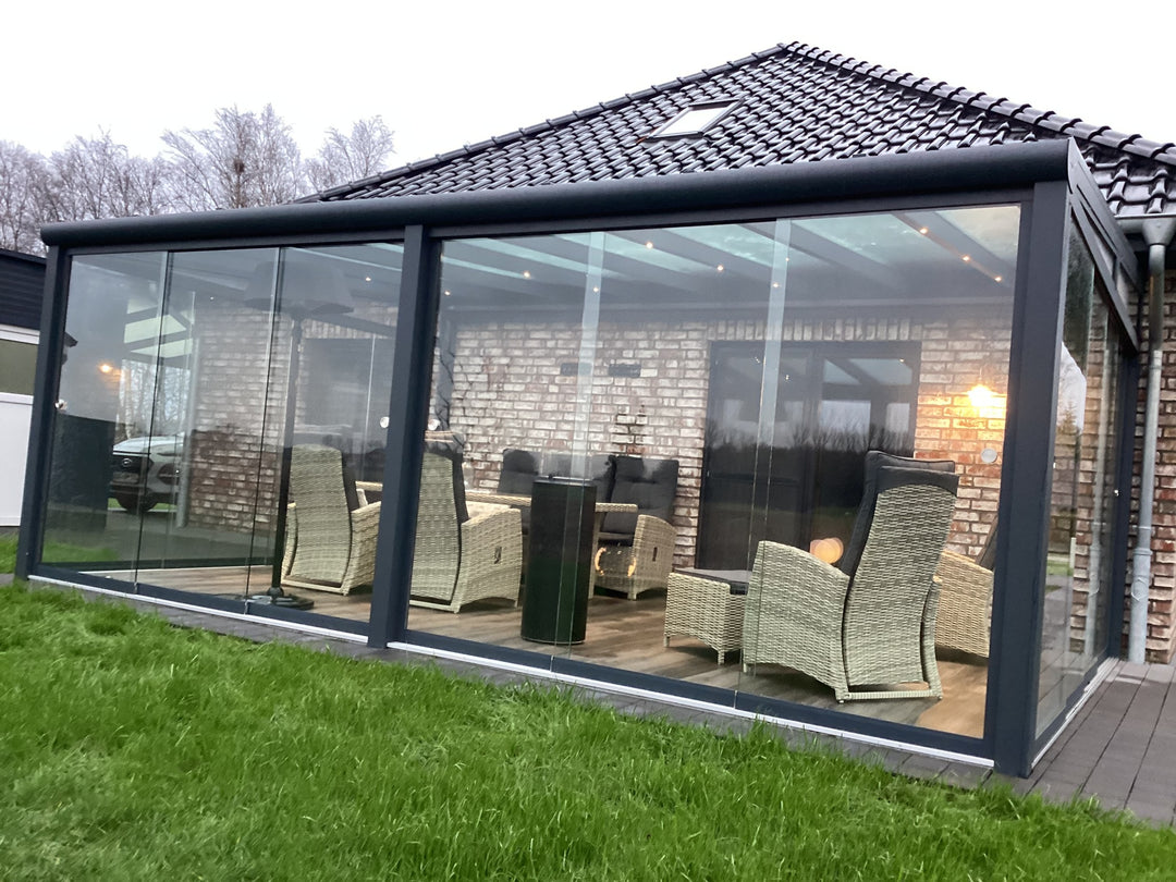 Roxx Design Terrassendach VSG Glasdach