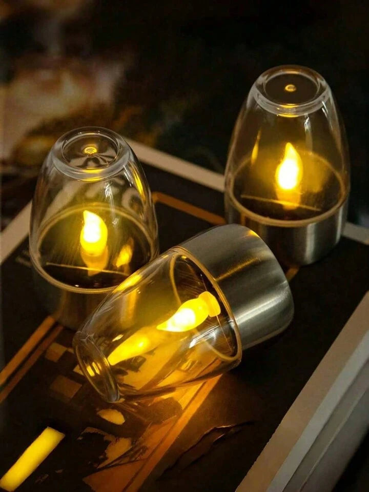 Solarbetriebende Tischlampe