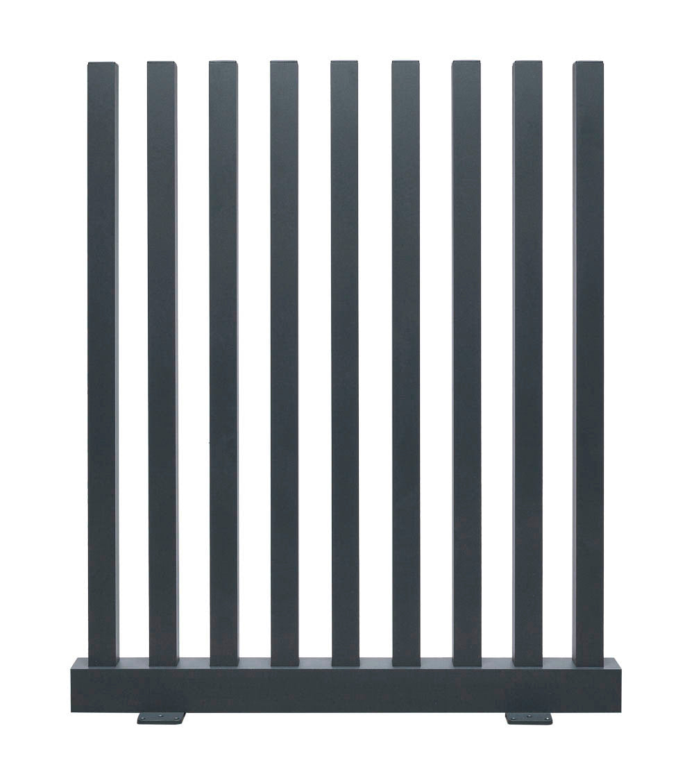 Stelenzaun MANHATTAN Alu