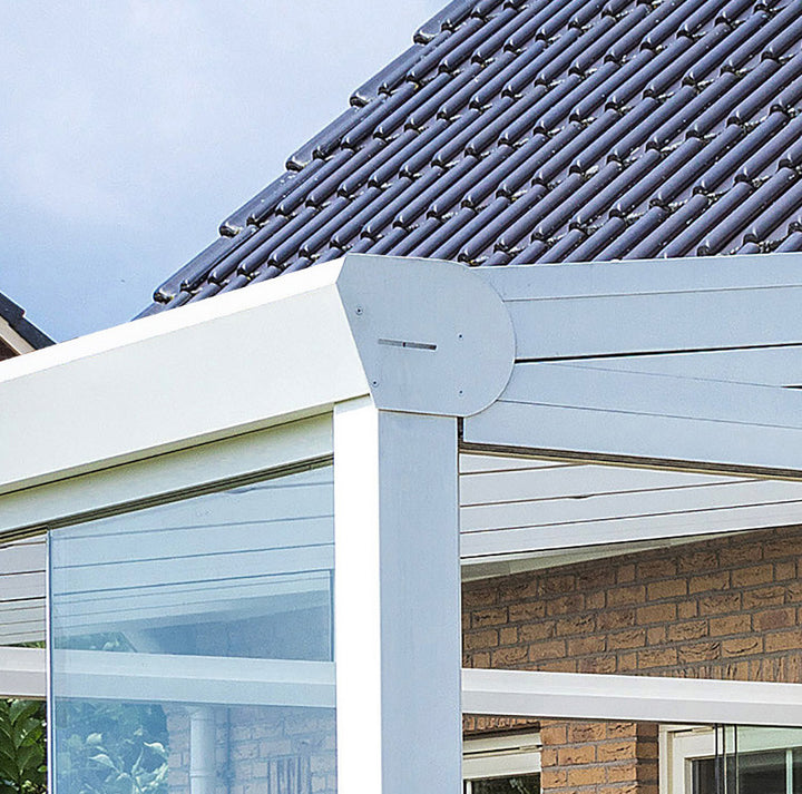 Roxx Design Terrassendach Polycarbonat 16mm Platte milchig-opal
