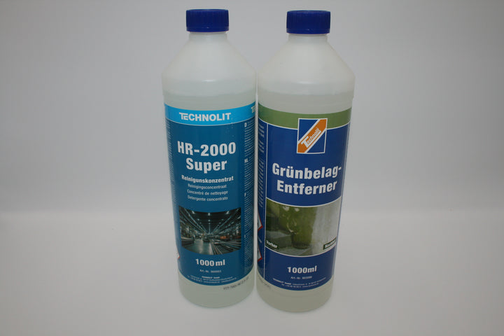 Reinigungsduo Terrassendach